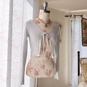 Silver fairy cardigan‎